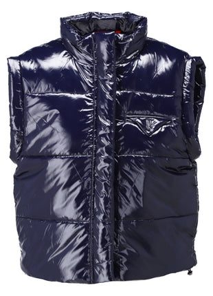 Laqué bodywarmer - D900L - Navy