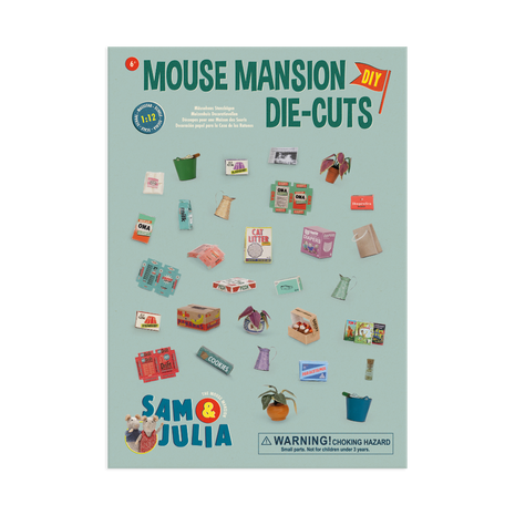 Decoratievellen - Het Muizenhuis (Die-Cuts) - Baby & Peuter - Muizenhuis - Muizen