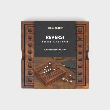 Deluxe houten bordspel - Reversi - Lifestyle - Spelletjes & Plezier