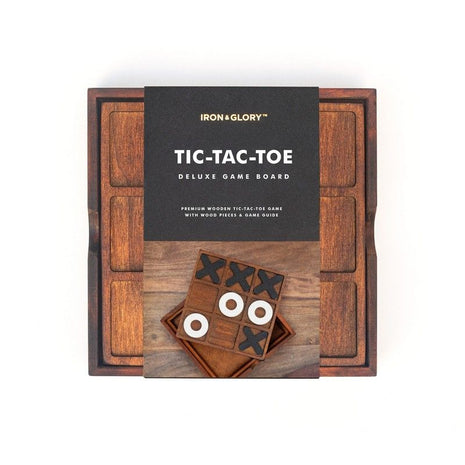 Deluxe houten bordspel - Tic-Tac-Toe - Lifestyle - Spelletjes & Plezier
