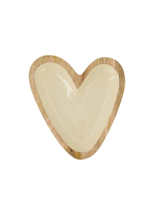 Houten kom hartje s - 0702-0042 by Zusss