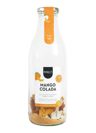DIY - Mango Colada - Glazen fles - Lifestyle - Koken & Tafelen - Food - Dranken