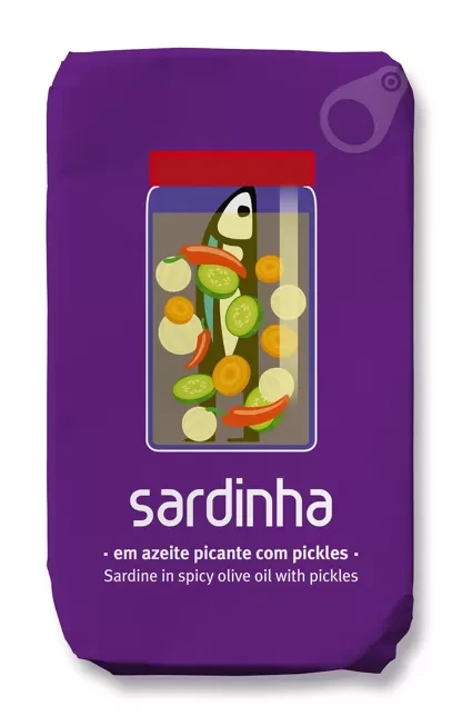 Blikje Sardines - Spicy Olijfolie by Sardinha
