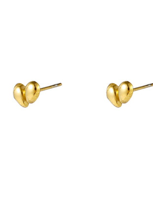 Double Drop Stud - 14K - Juwelen & mooimakers
