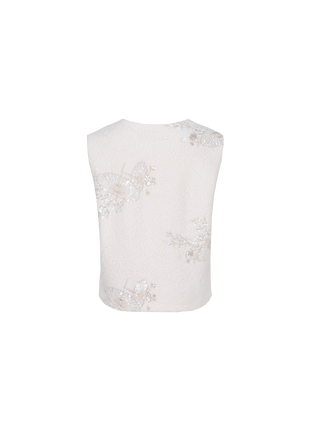 Gilet Hekla Wool White - G-maxx