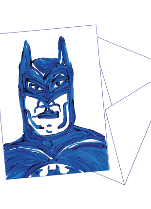Postkaart Batman - Gentil