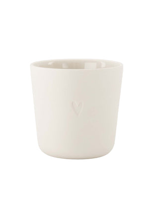 Koffiemok Hart warm zand - Zusss