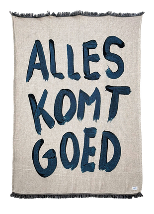 Plaid Alles Komt Goed - Gentil