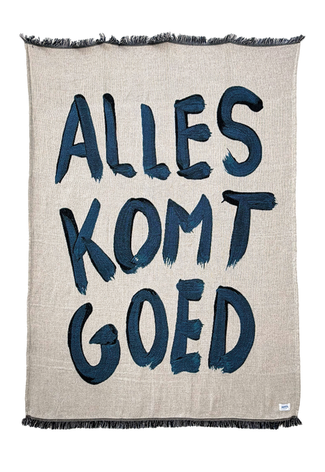 Plaid Alles Komt Goed - Gentil