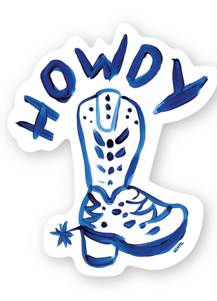 Sticker Howdy - Gentil