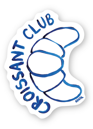 Sticker Croissant - Gentil