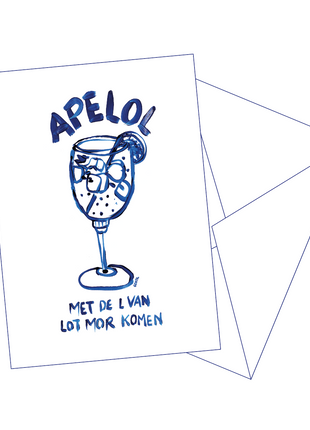 Postkaart Apelol - Gentil