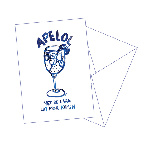 Postkaart Apelol - Gentil