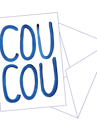 Postkaart Cou Cou - Gentil
