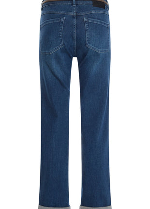 Para Mi Bobby loose fit jeans in Washed Night - achteraanzicht