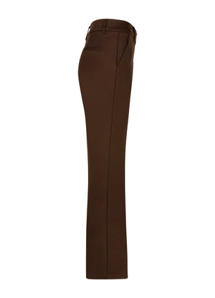 Bibette Punta flared broek in bruin van Red Button