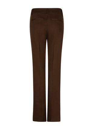 Bibette Punta flared broek in bruin van Red Button