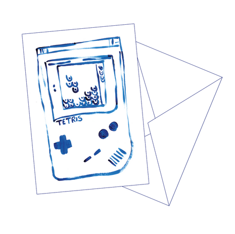 Postkaart Tetris - Gentil