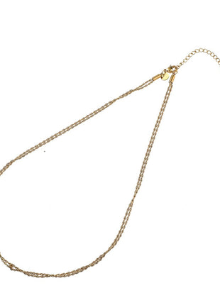 Twindle Necklace - 42 + 6 cm - 14K