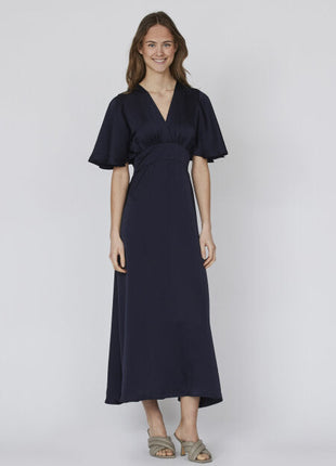 Dress - Gisela - Navy - Kleding - Kleedjes en jurken