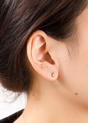 Drop Stud - 14K - goudkleurig - Modeaccessoires - Juwelen - Oorbellen
