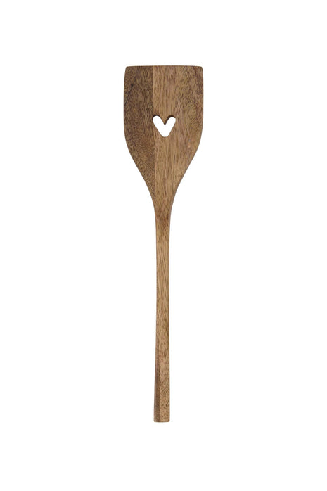 Spatel hout hartje - naturel by Zusss