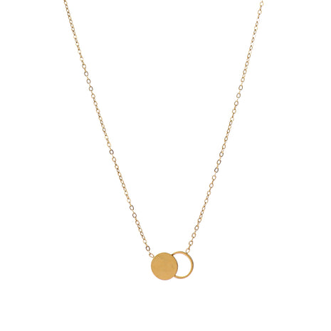 Eclipse Necklace - 14K - goudkleurig - Modeaccessoires - Juwelen - Kettingen