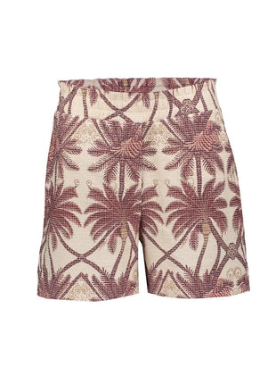 Short - Tropical print - 61209-20 by Geisha