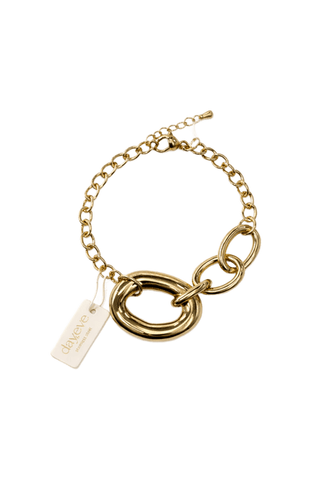 Armbandje - Triple Link - goud 14K - B61316-2 by Day & Eve