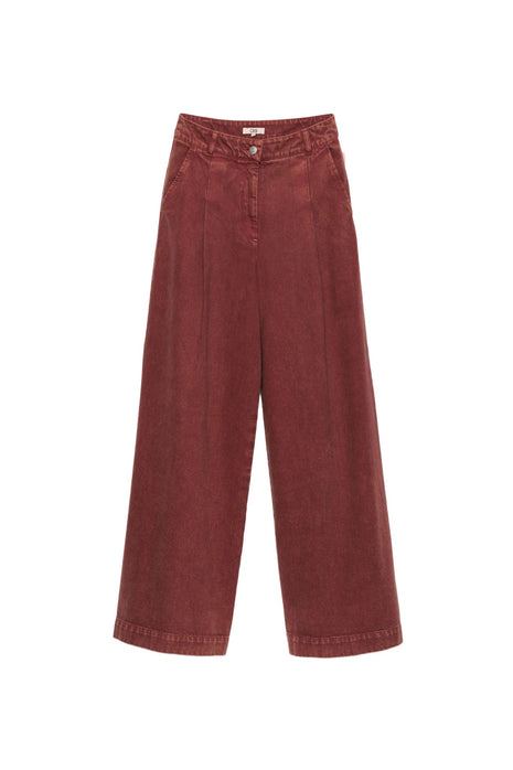 CKS wide leg jeans Theowide in bordeaux