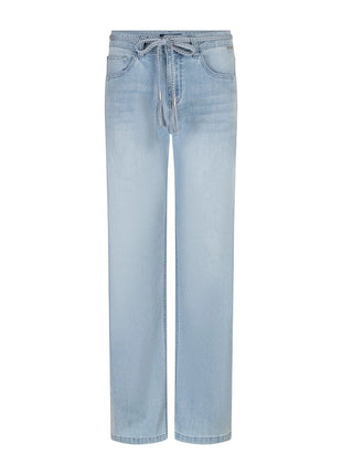 Jeans - Colette & Belt White Bleach - SRB4848 by Red Button