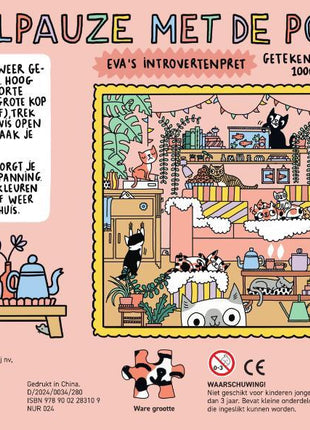 Eva’s introvertenpret: Puzzelpauze met de poezen! - Lifestyle - Boeken