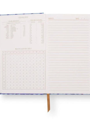 Tulip Journal - Blue Lattice by Designwork Ink