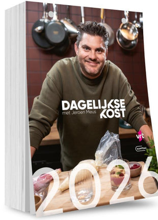 Calendrier alimentaire quotidien détachable 2026