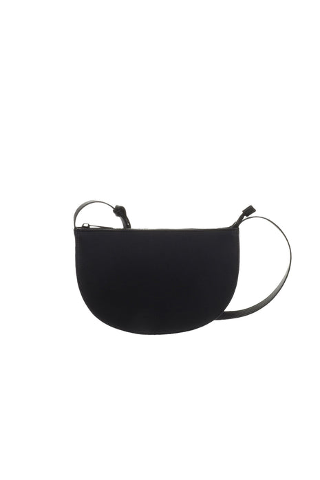 Farou half moon bag | black - Modeaccessoires - Handtassen