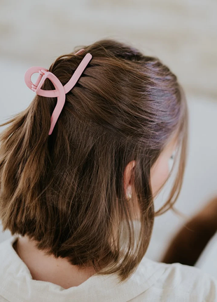 Fay - Minimalistische clip - Licht roze - Modeaccessoires - Haarspelden