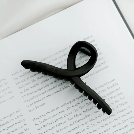 Fay - Minimalistische - clip Zwart - Modeaccessoires - Haarspelden