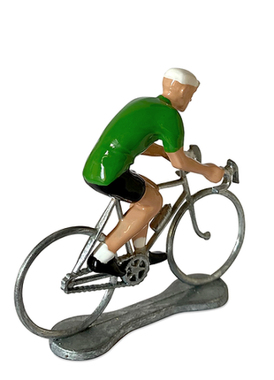 Fietser/cyclist - Groene trui - 03 - Green / Vert - Lifestyle - Spelletjes & Plezier - Wielrennen