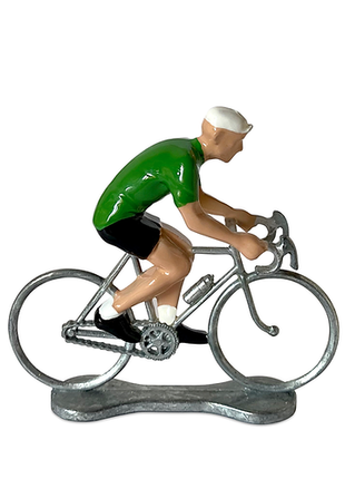 Fietser/cyclist - Groene trui - 03 - Green / Vert - Lifestyle - Spelletjes & Plezier - Wielrennen