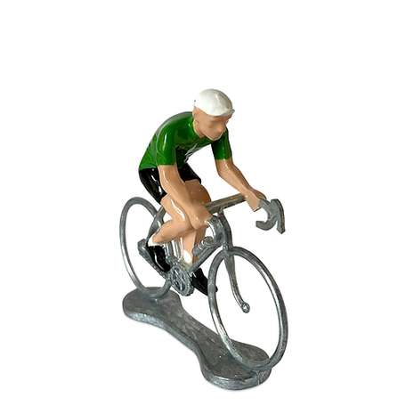 Fietser/cyclist - Groene trui - 03 - Green / Vert - Lifestyle - Spelletjes & Plezier - Wielrennen