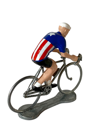 Fietser/cyclist - Kampioen van de VS - 19 - USA / Etats-Unis - Lifestyle - Spelletjes & Plezier - Wielrennen
