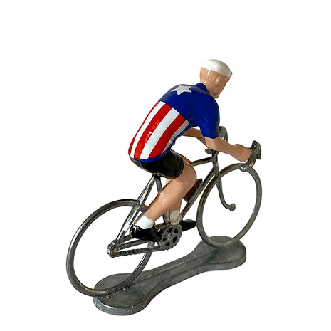 Fietser/cyclist - Kampioen van de VS - 19 - USA / Etats-Unis - Lifestyle - Spelletjes & Plezier - Wielrennen