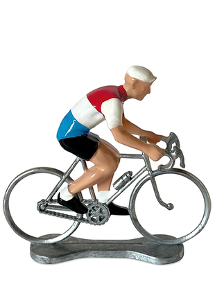 Fietser/cyclist - Luxemburgs kampioen - 49 - Luxembourg / Luxemburg - Lifestyle - Spelletjes & Plezier - Wielrennen