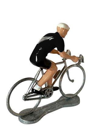 Fietser/cyclist - Nieuw-Zeelandse kampioen - 51 - New Zealand - Nouvelle Zelande - Lifestyle - Spelletjes & Plezier
