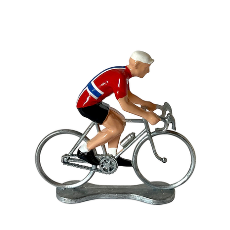 Fietser/cyclist - Noors kampioen - 16 - Norway / Norvège - Lifestyle - Spelletjes & Plezier - Wielrennen