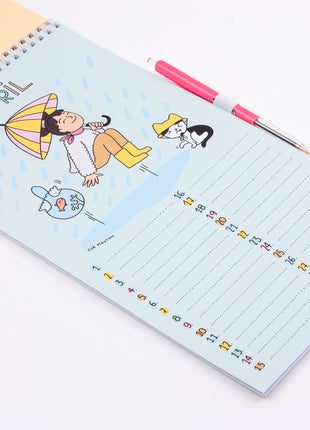 Calendrier d'anniversaire d'Eva