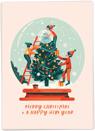 Fijne feestdagen! Kerst elfjes! - Lifestyle - Van papier - Wenskaarten - Feestdagen