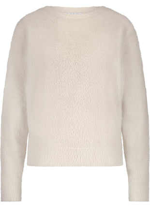 Fluffy Sweater – Cream - SRB4642 - Kleding - Truien en cardigans