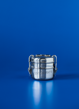 Food container - Zilveren afwerking - Cadeau’s & Lifestyle - Keuken & eetkamer - Voorraadpotten
