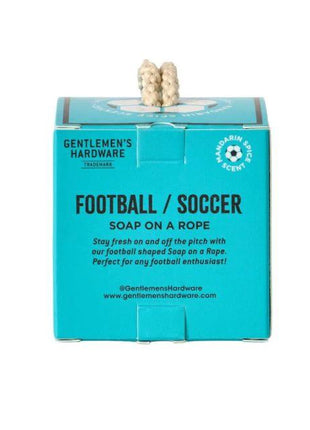 Voetbal zeep - on a Rope - Sandalwood by Gentlemen's Hardware